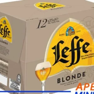 LEFFE BLONDE – 12x25cl